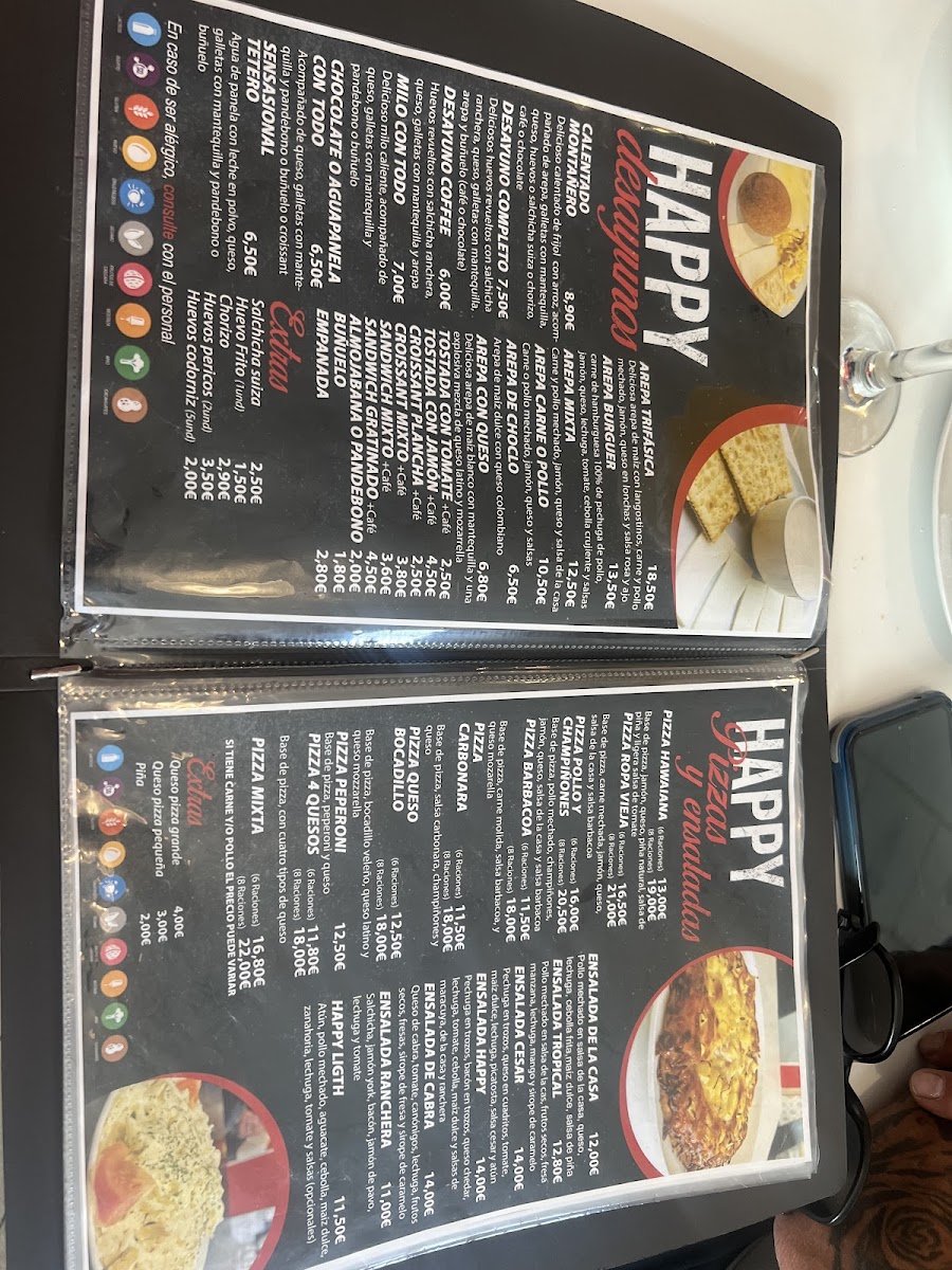 Cafetería Happy Coffee Menu - Image 3