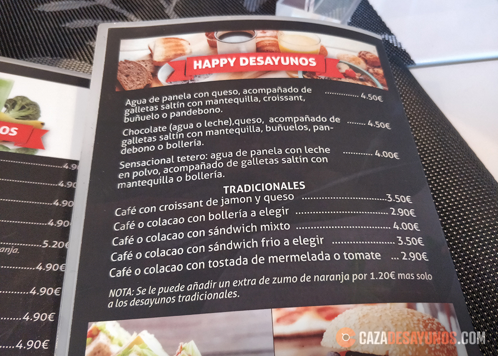 Cafetería Happy Coffee Menu - Image 5